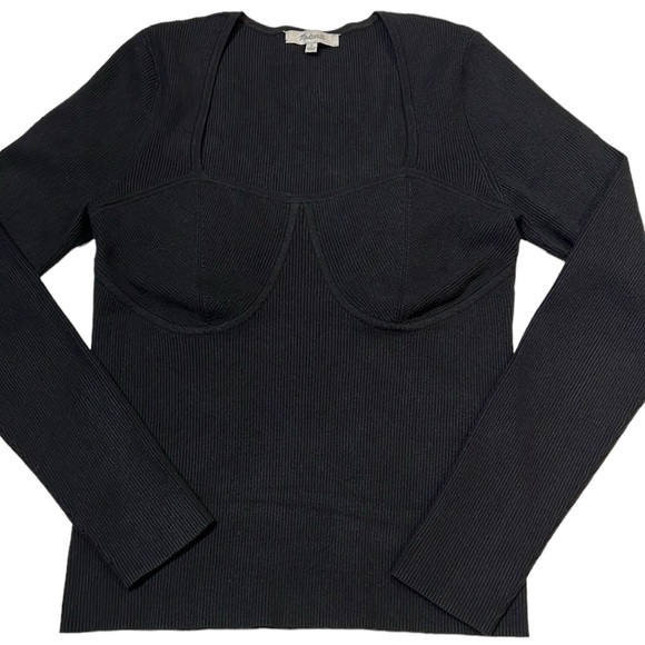 NWOT Madewell Wide Rib Sweater Top - Picture 7 of 14